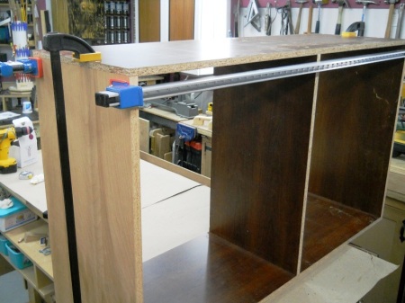 Mobile Bench & Project Lumber Rack #1 Établi mobile & support à bois de projet