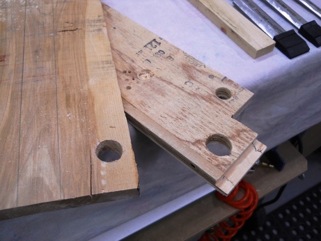 Wood Chisel Holders / Supports pour ciseaux à bois